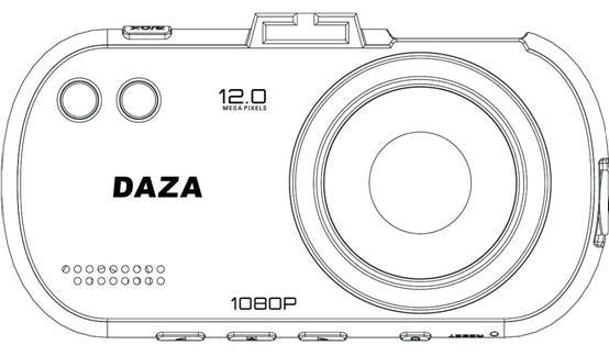 极具艺术感 大智行车记录仪G322设计图流出
